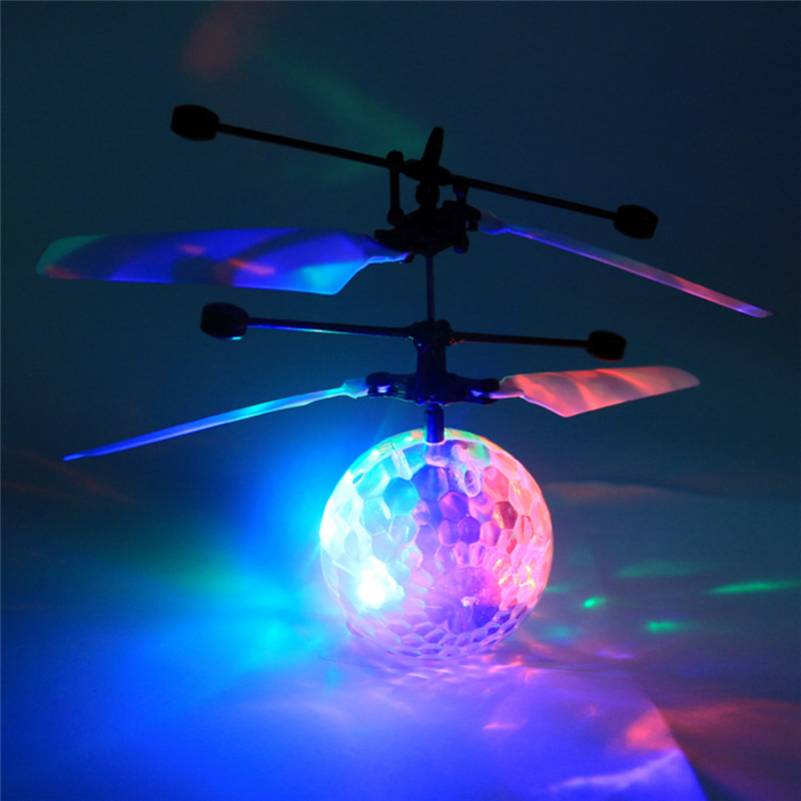Flying RC Flying Ball Drone Helicopter Ball Built-in LED Lighting DH 