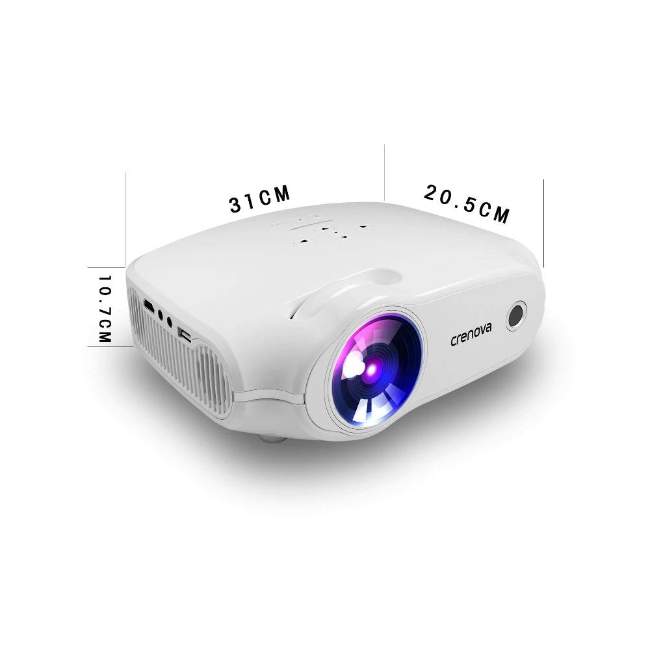 Undtagelse Henfald Rummelig Crenova Portable Mini LED Projector with Android Connection - New Tech  Store | Online technology retail and wholesale shop