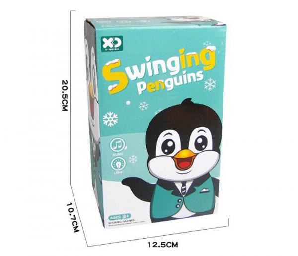music dancing penguin toy package