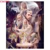 Painting with diamonds in 5d lord of the rings figures