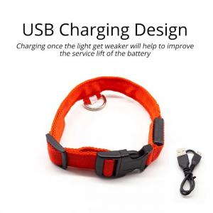 Led Dog Collar Anti-Lost Charged by USB