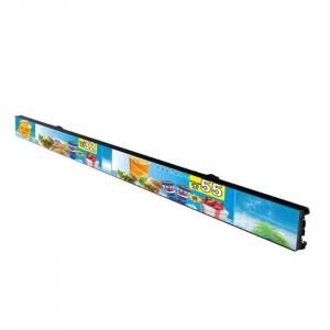 thin digital singage screen for shelves of stores