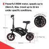 Easy foldable electric bike with durable disk brakes