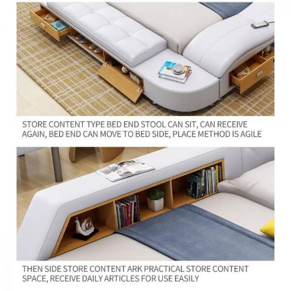 intelligent massage bed with multiple functions and a lot of storage