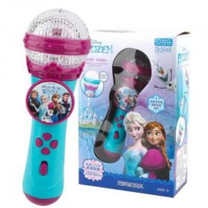 Frozen 2 Portable Stereo Karaoke Microphone with Music - Package