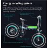 electric bike with high energy recycling system
