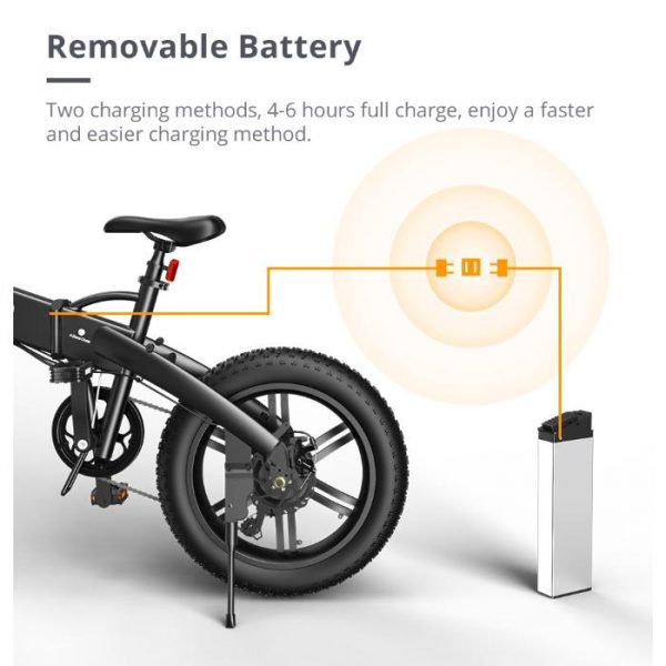 electric bike that the battery is removable