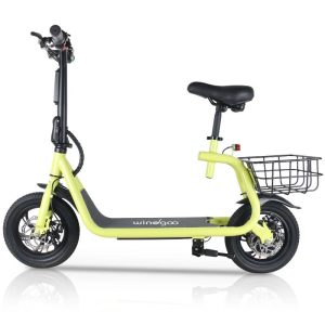 cheap windgoo electric scooter in green color