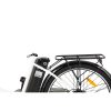 affordable electric bike in white color with base for battery
