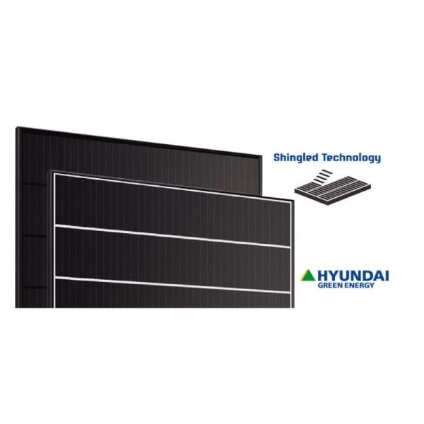 high efficiency solar module with shingled technology