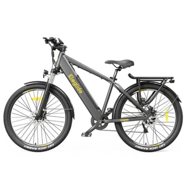 cheap electric bike in grey color