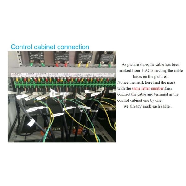 water laser projection screen with connection to control cabine