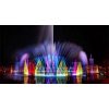 water laser projection screen for colorful fountains