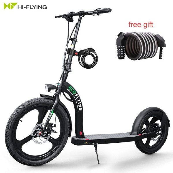 high quality black electric scooter