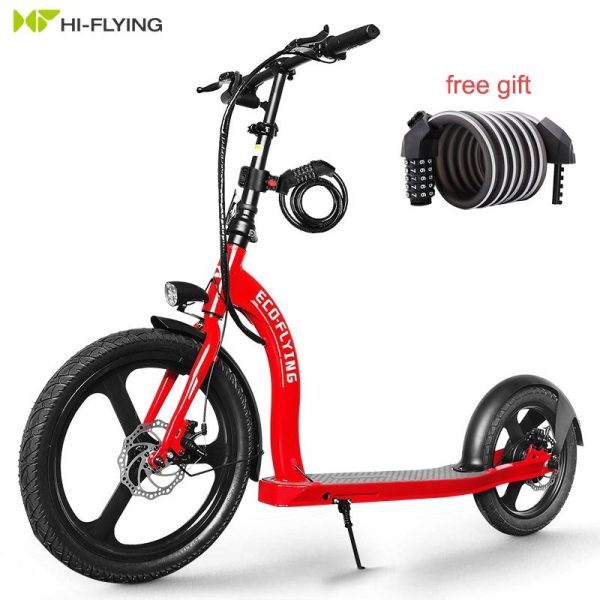 high quality red electric scooter