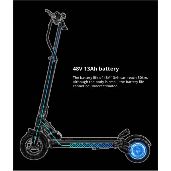 high quality electric scooter with big battery