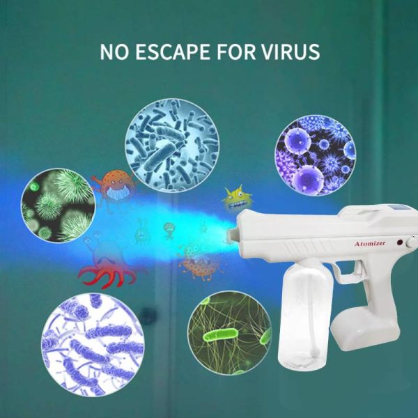 portable spray for air and bacteria disinfection