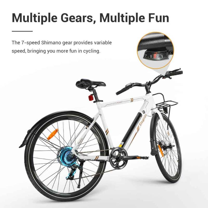 cheap electric bike with shimano gears