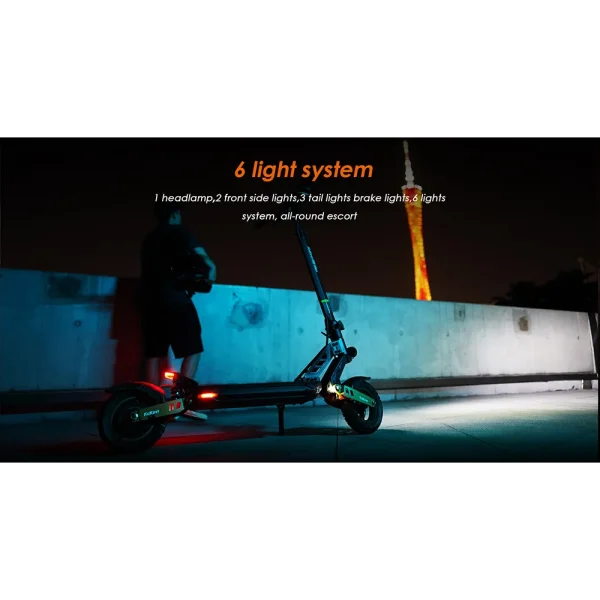 high quality electric scooter with strong lights