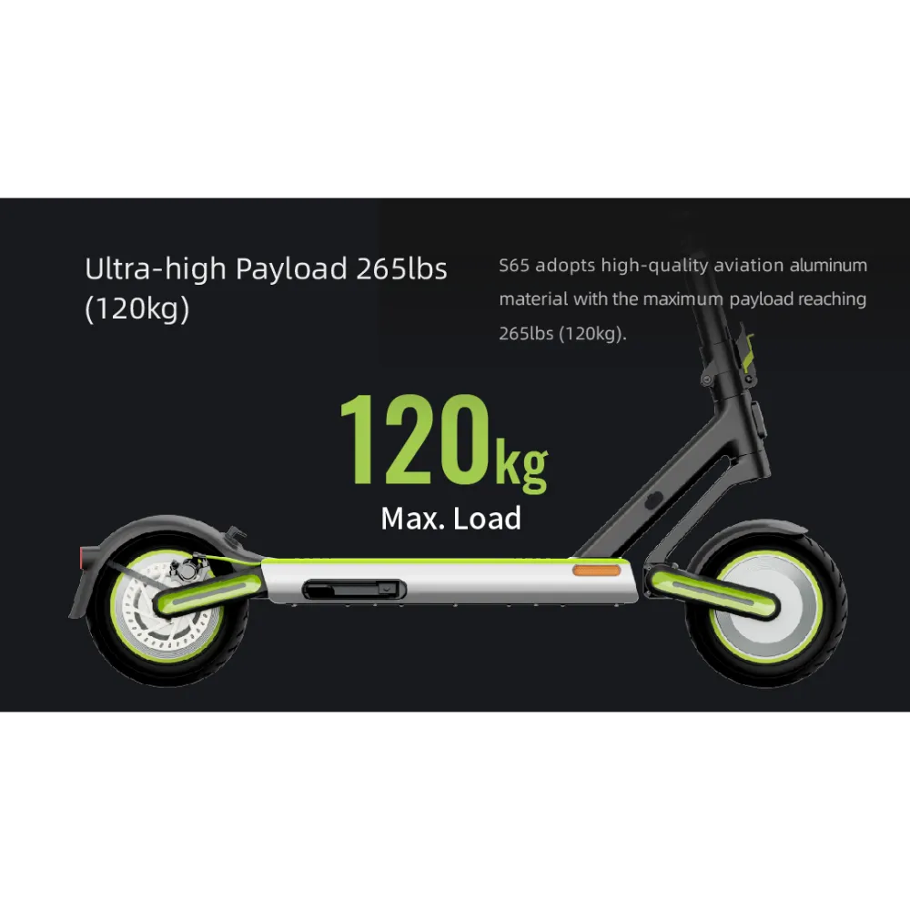 high quality electric scooter with 120kg payload