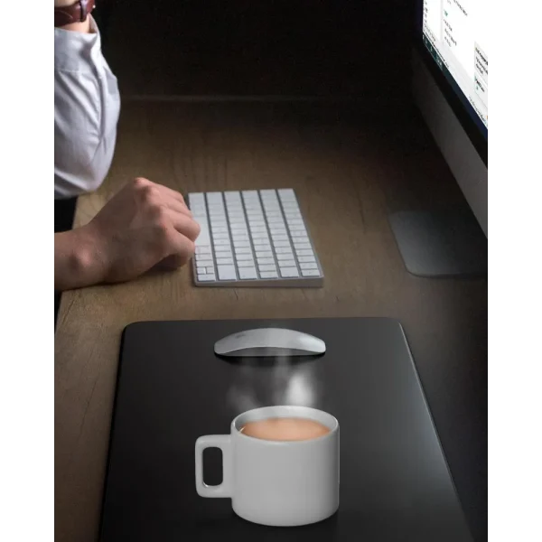 Wireless Heating Mouse Pad