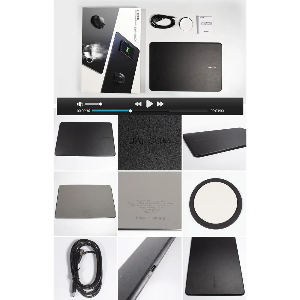 wireless charging mouse pad very durable