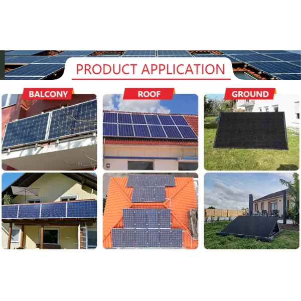 solar balcony system that can fit in all type of houses and buildings