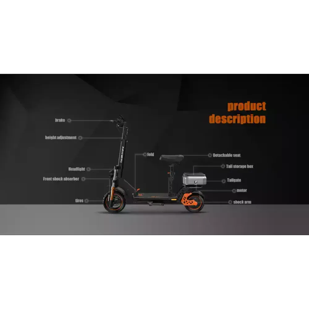 high quality electric scooter with a loto of features