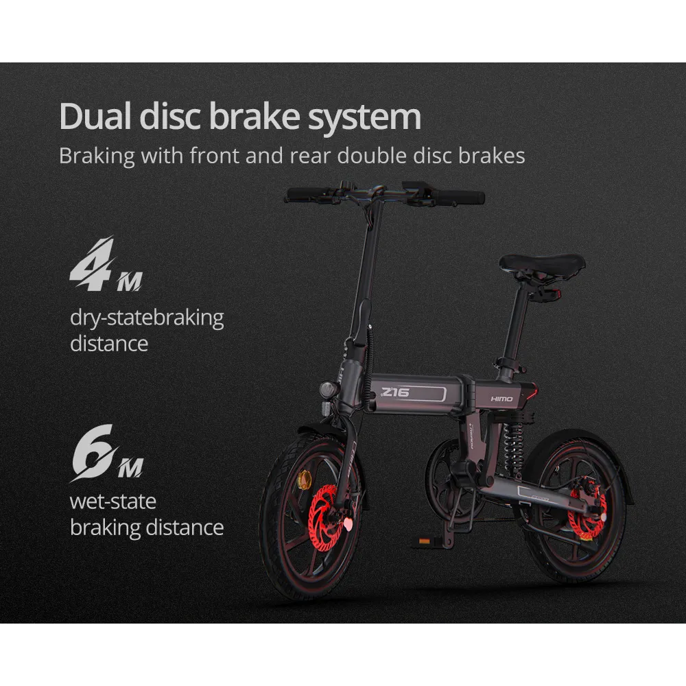 cheap and quality electric bike with dual disc brake system