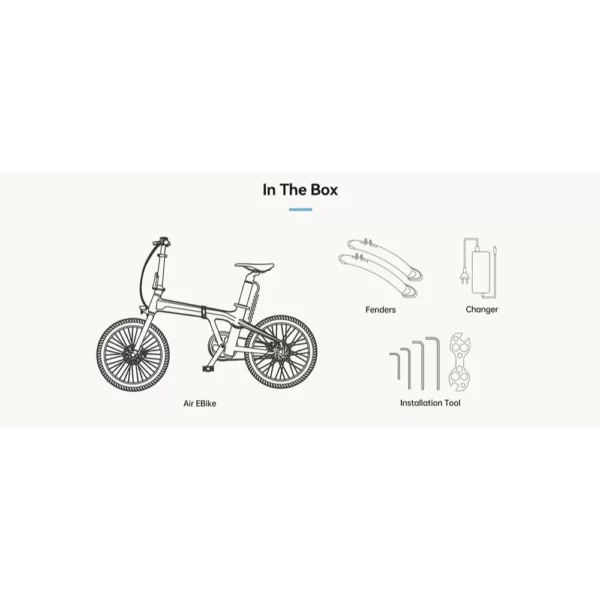 cheap foldable electric bike with a lot of components