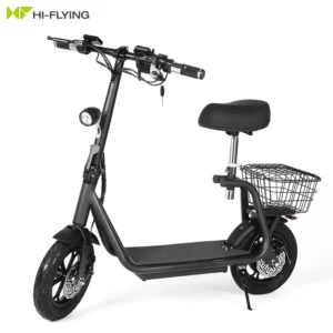 high quality electric scooter with seat and strong motor