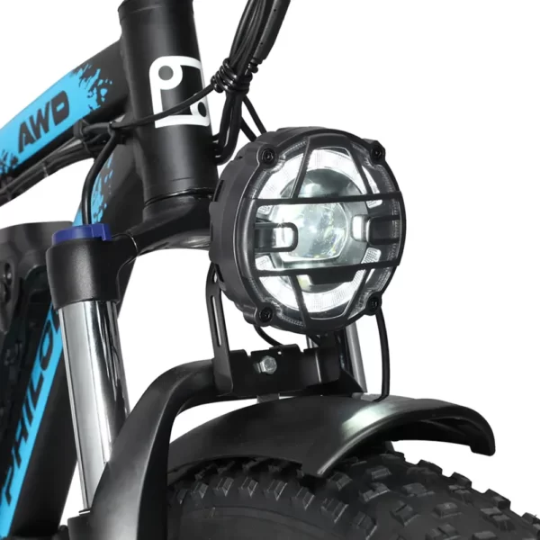economic electric bike with lights with high lumens