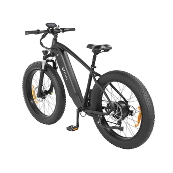 E-bike equipped with a 750W beefy hub motor.