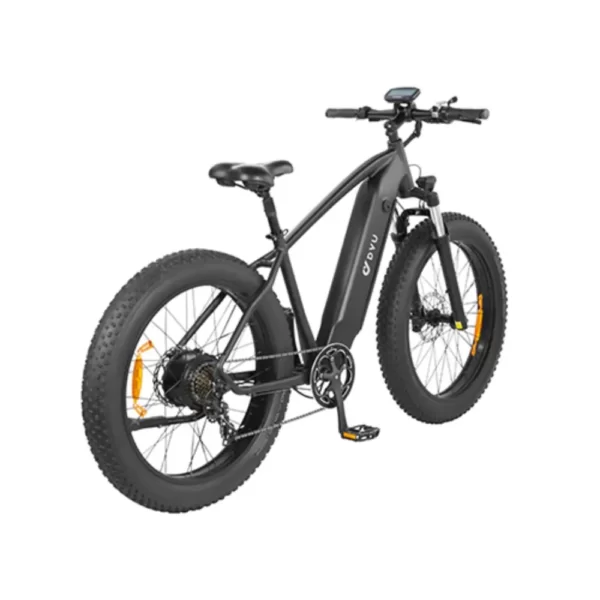 Electric bike with a high-capacity LG battery.
