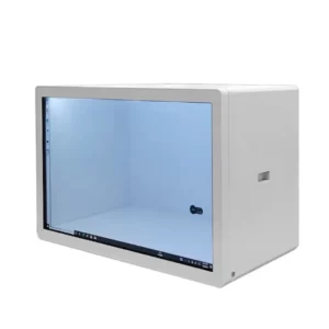transparent touch screen lcd led case