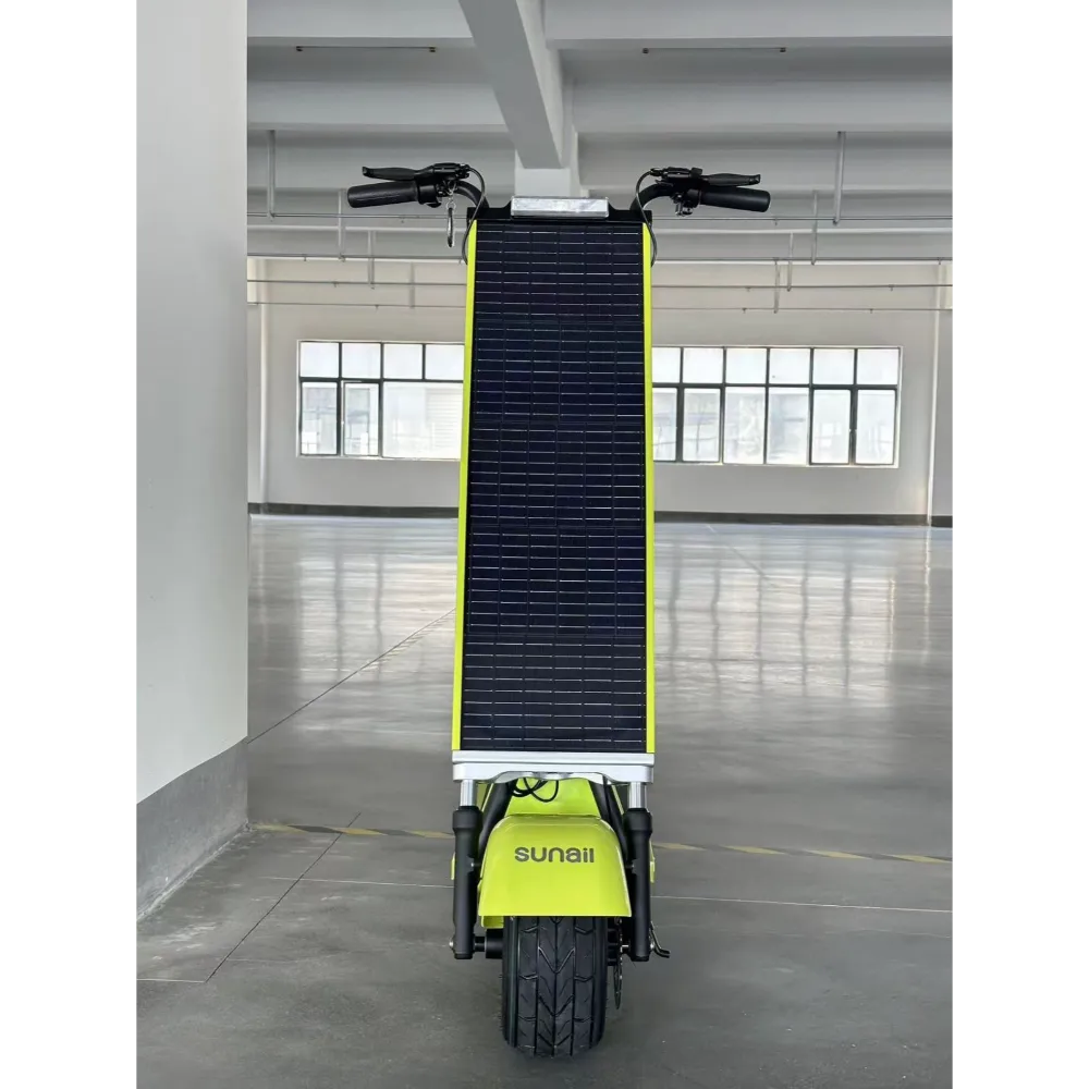 comfortable solar scooter