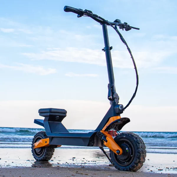 an all-terrain e-scooter