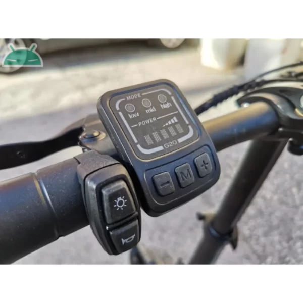 e-bike with easy handling
