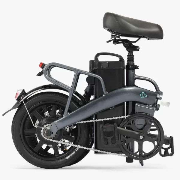 e-bike with 14-inch shockproof inflatable tires