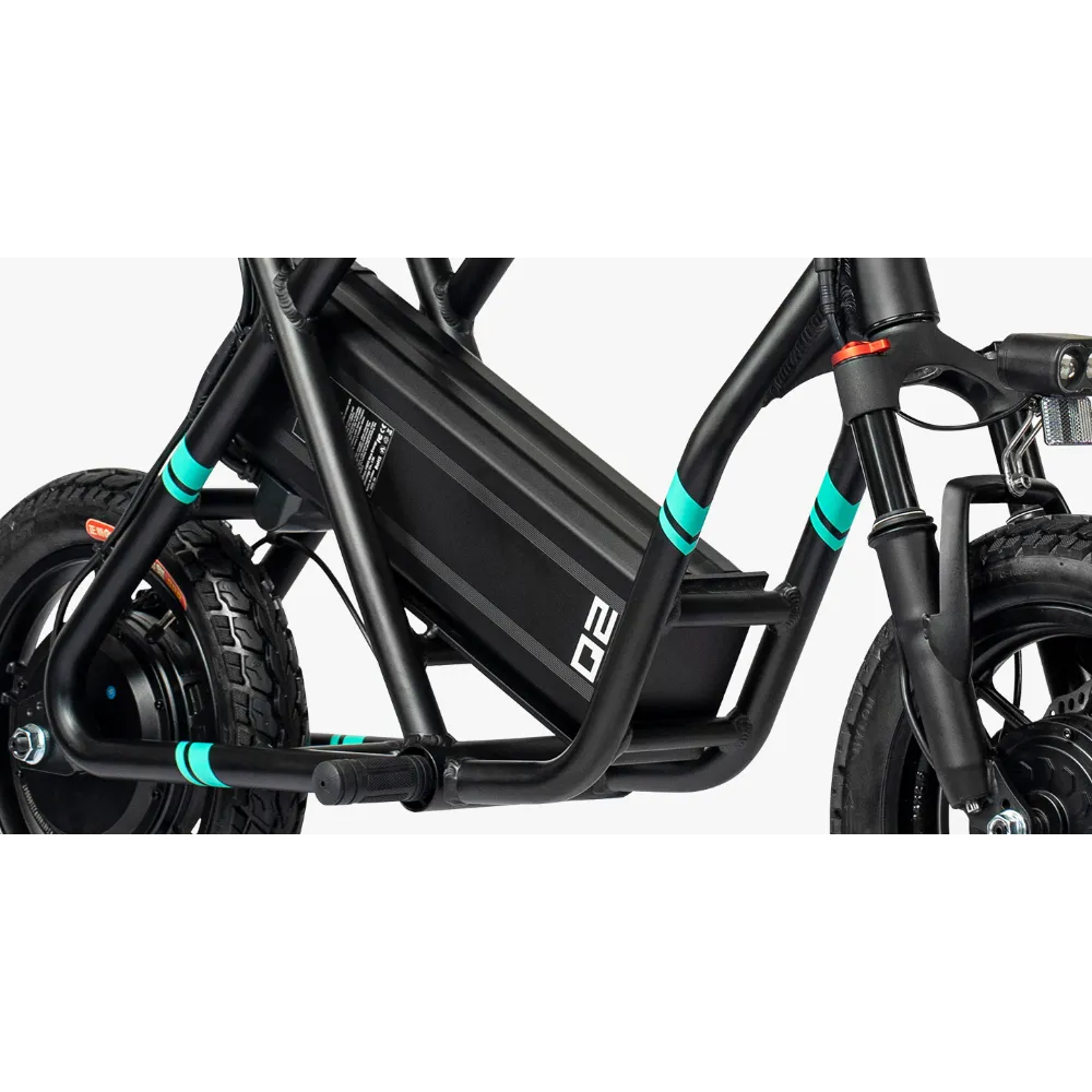 Electric scooter with 48 V 1252.8 WH high-capacity battery