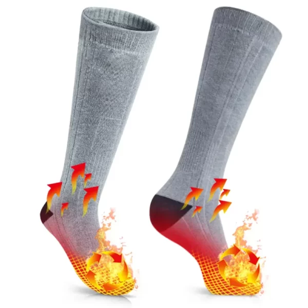 heated socks that retain their shape