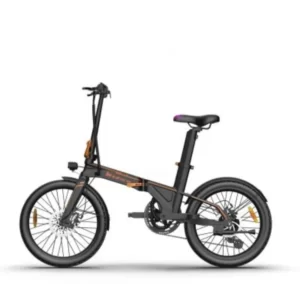 foldable e-bike with fat tires and powerful motor