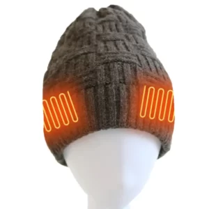 heated beanie hat that is very comfortable to wear
