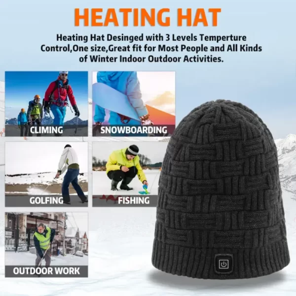 heated beanie for all activities