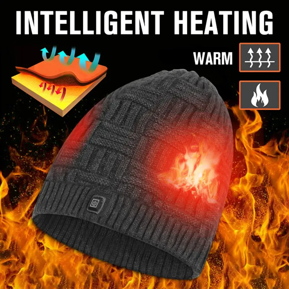 heated beanie with an intelligent heating system