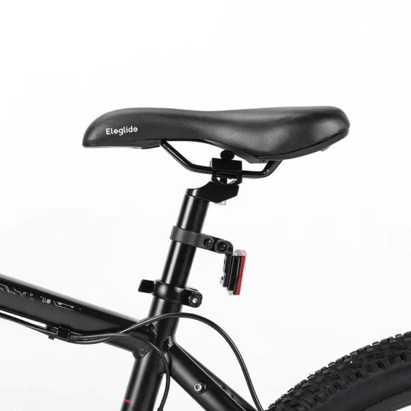 e-bike with a comfortable saddle