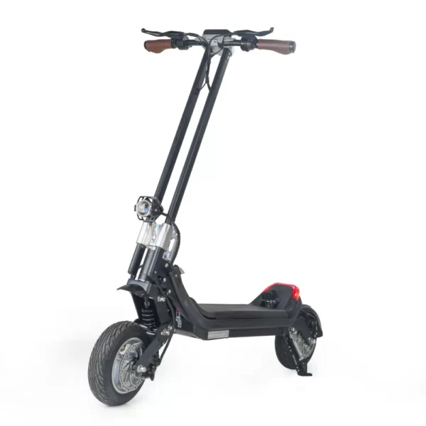 electric scooter with wide wheels