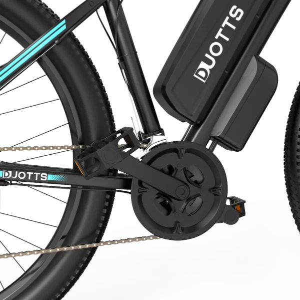electric bike with a SHIMANO 21-speed gear system