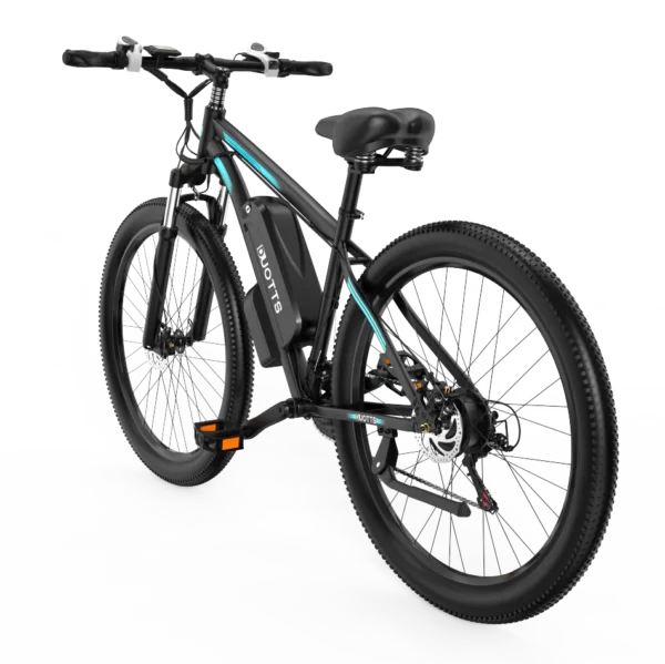 electri bike with tires providing comfort and stability