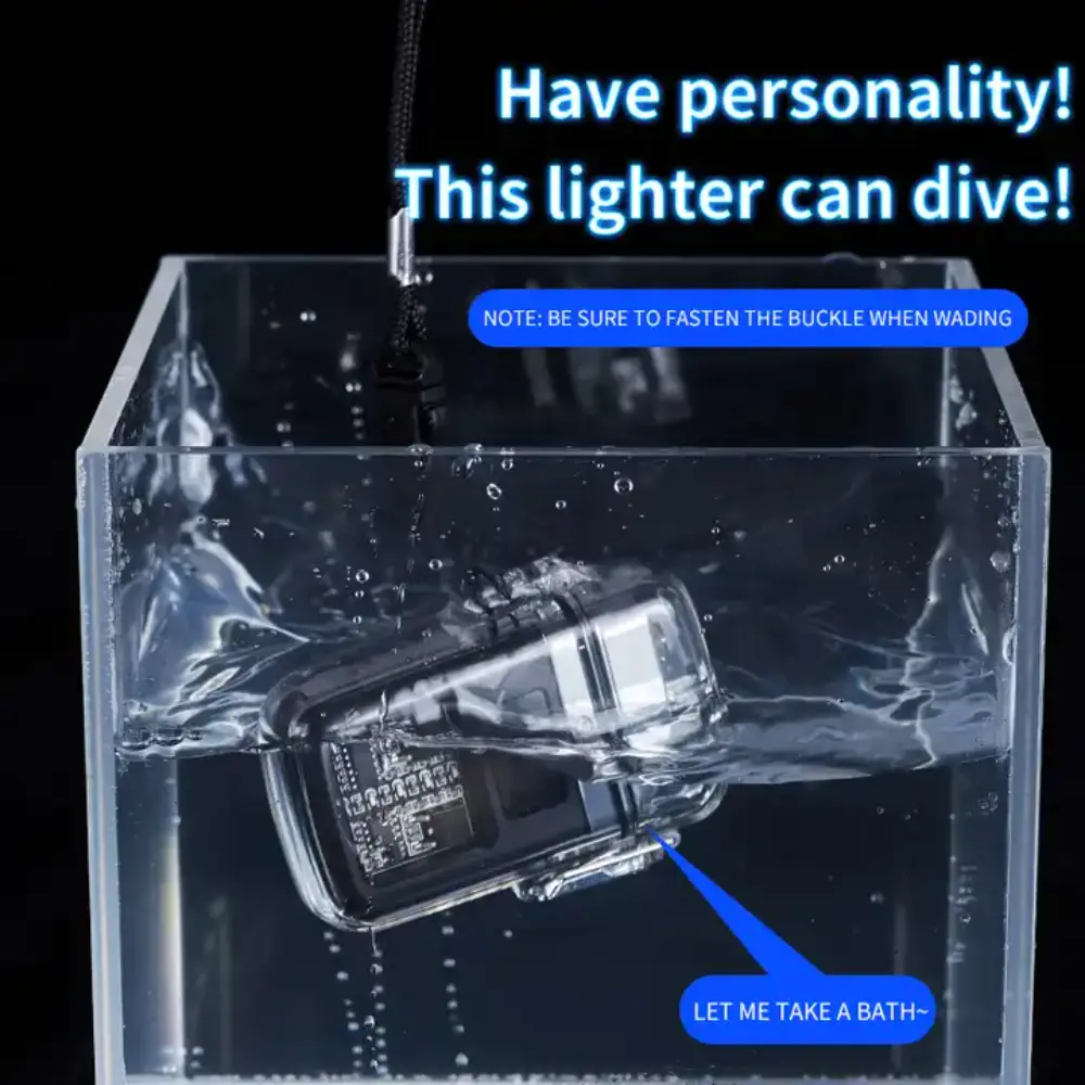 lighter that can even be submerged in water